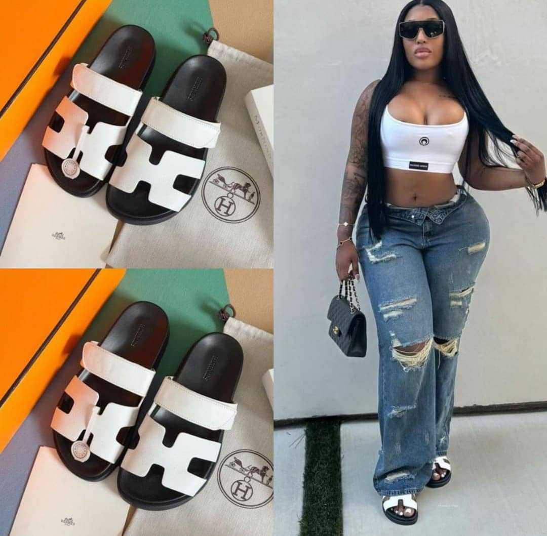 Hermes slippers